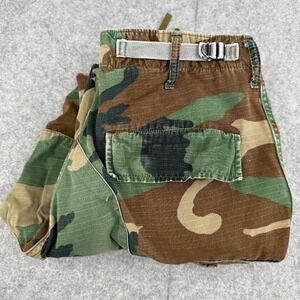 US Military Pants Men Unisex Small Short Ripstop‎ Camouflage Combat Army
